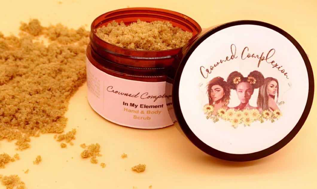 In My Element (Hand & body Scrub ) - Crowned Complexion