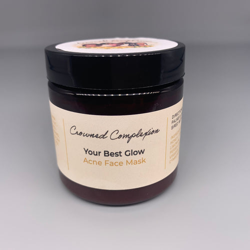 Your best glow (Acne face scrub) - Crowned Complexion